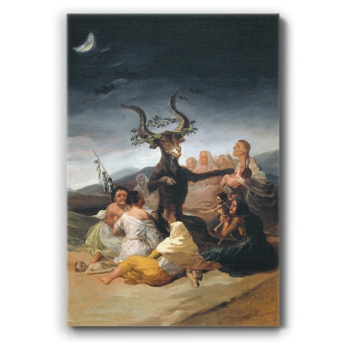 Πίνακας σε καμβά – Witches' Sabbath, 1798