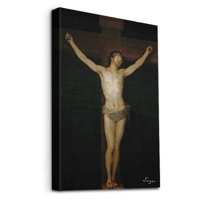 Πίνακας σε καμβά με τελάρο – Ο εσταυρωμένος Χριστός
