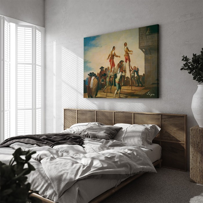 Πίνακας σε καμβά για το δωμάτιο – Οι ξυλοπόδαροι