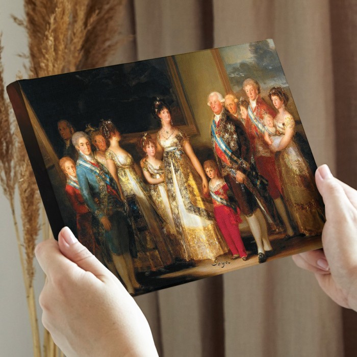 Πίνακας σε καμβά διακόσμηση τοίχου – Η οικογένεια του Καρόλου Δ΄