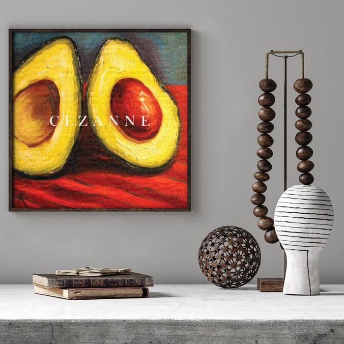Έτοιμοι πίνακες με τελάρο και κορνίζα – Avocado