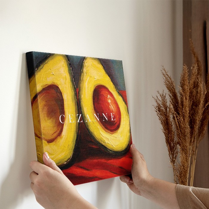 Πίνακας σε καμβά διακόσμηση τοίχου – Avocado