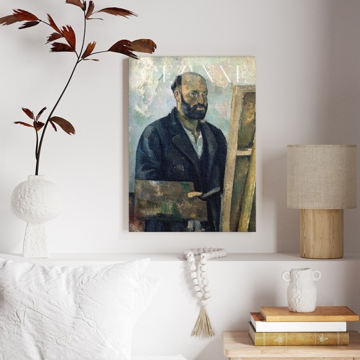 Πίνακας σε καμβά για το δωμάτιο – Self-Portrait with Palette