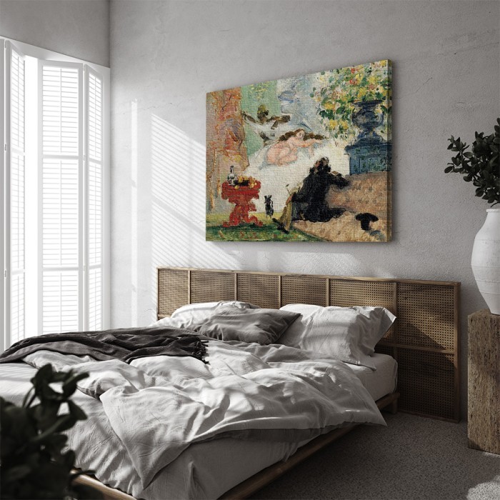 Πίνακας σε καμβά για το δωμάτιο – Μοντέρνα Ολυμπία