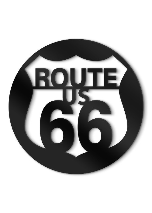 Διακόσμηση Τοίχου - πίνακες 3D - Route us 66
