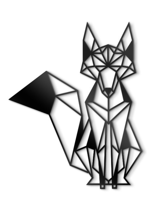 Διακόσμηση Τοίχου - πίνακες 3D - Foxy