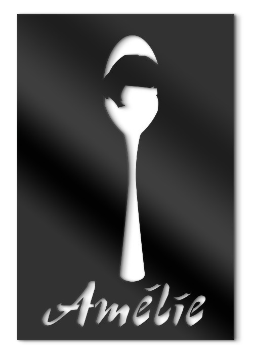 Διακόσμηση Τοίχου - πίνακες 3D - Amelie spoon 