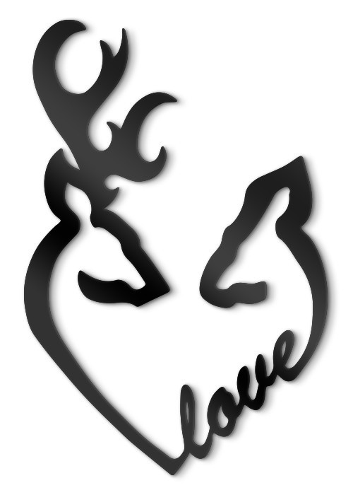 Διακόσμηση Τοίχου - πίνακες 3D - Deers in love