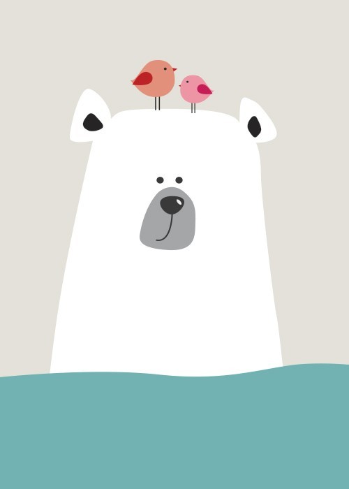 Αφίσα Poster Πολική Αρκούδα