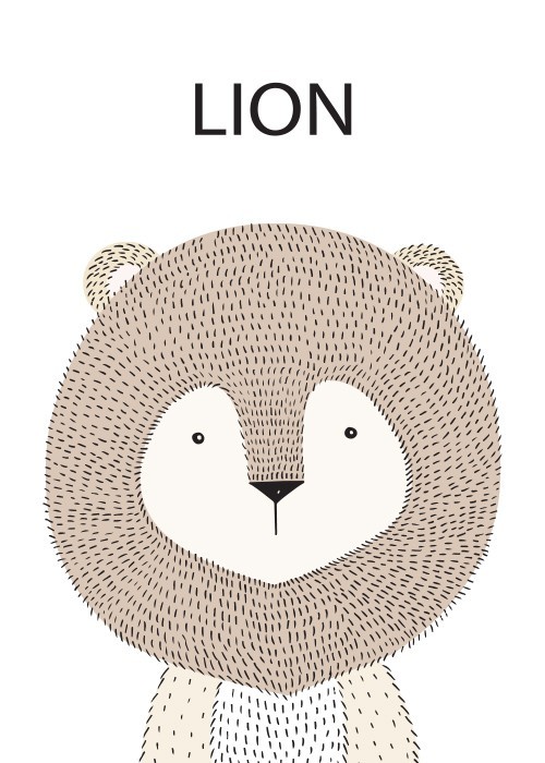 Αφίσα Poster Lion