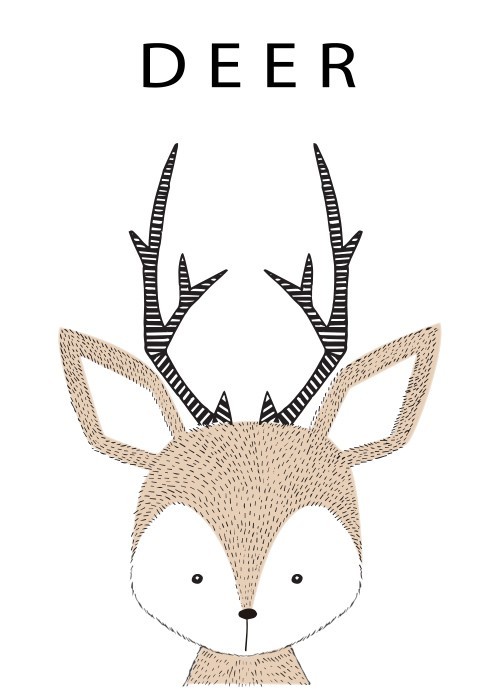 Αφίσα Poster Deer