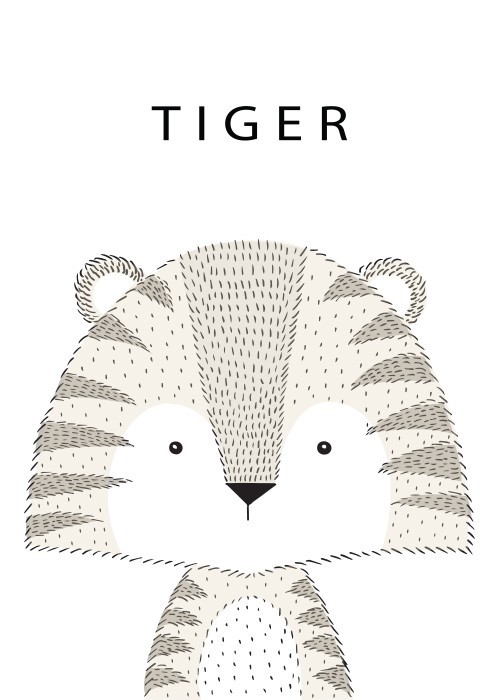 Αφίσα Poster Cute tiger