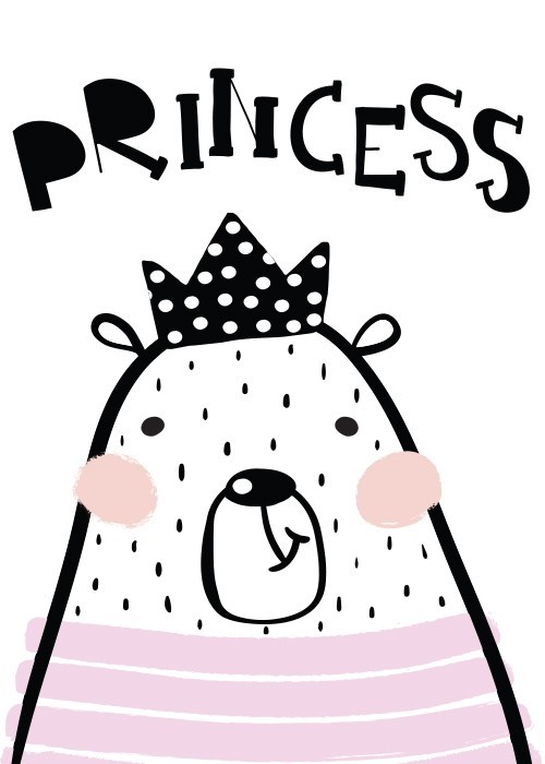 Αφίσα Poster Seal: princess