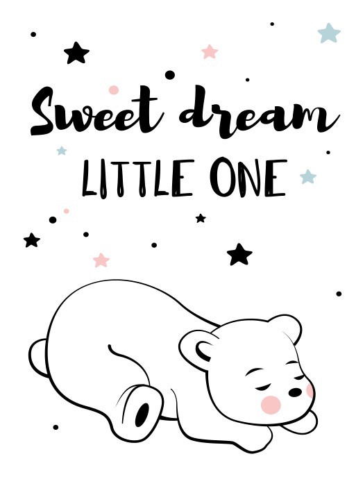 Αφίσα Poster Μικρό αρκουδάκι