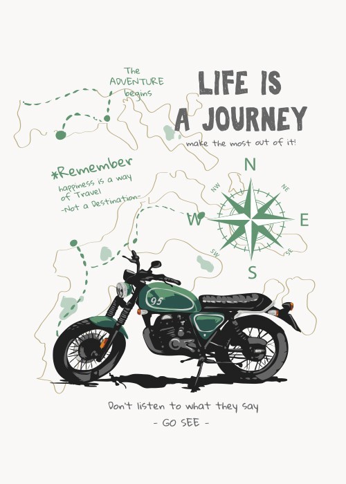 Αφίσα Poster Life is a journey