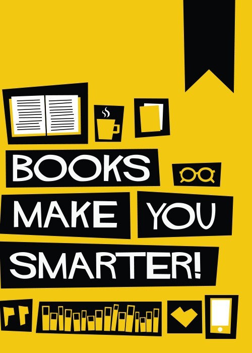 Αφίσα Poster Books make you smarter