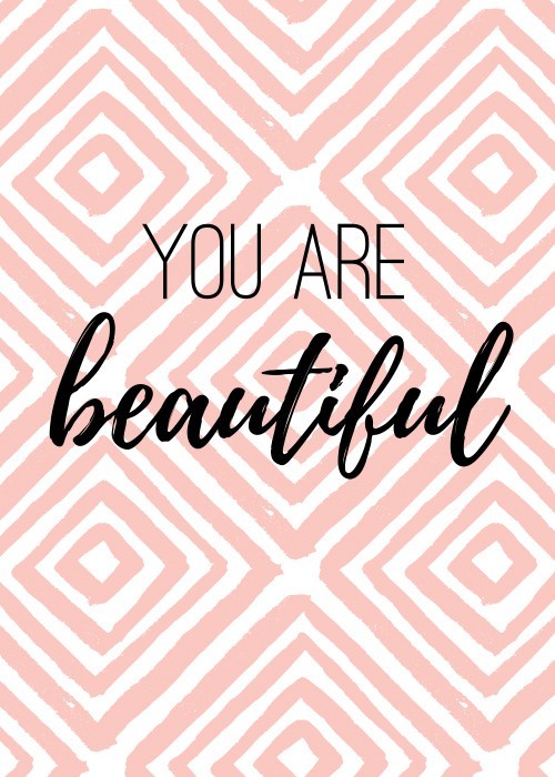 Αφίσα Poster You are beautiful