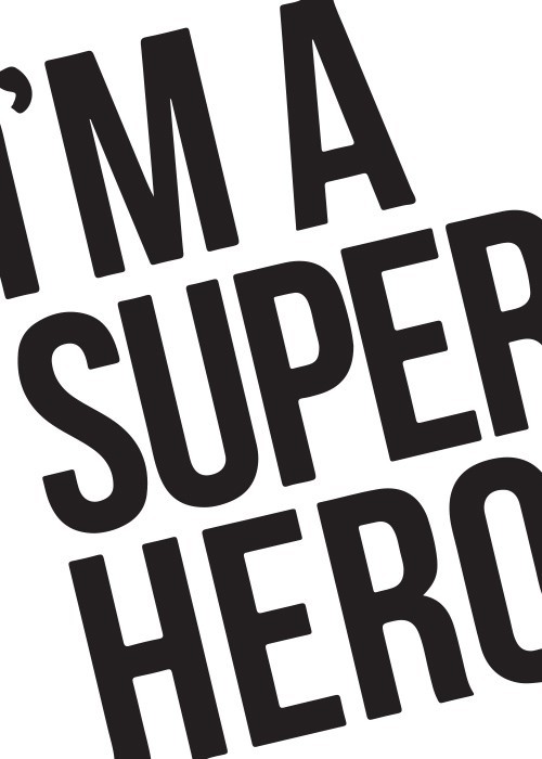 Αφίσα Poster Superhero