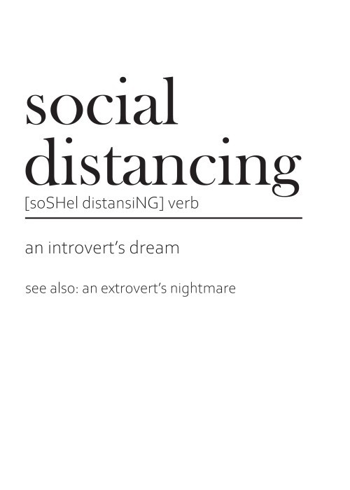 Αφίσα Poster Social distancing