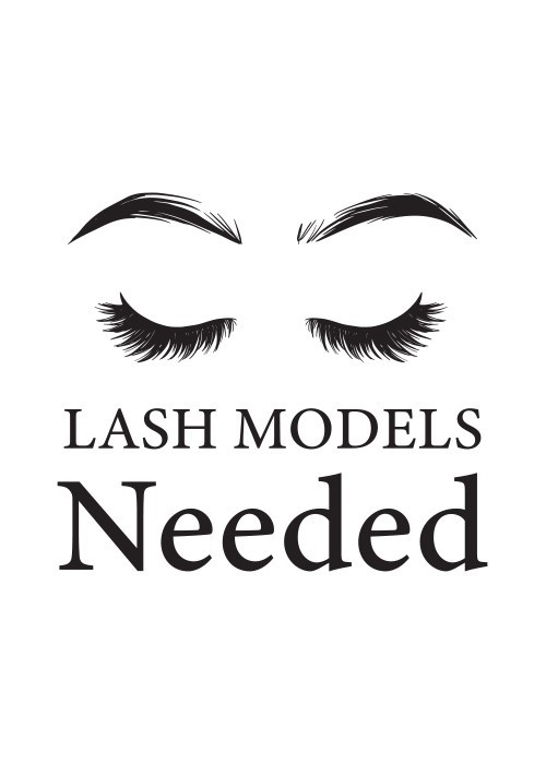 Αφίσα Poster Lash models needed