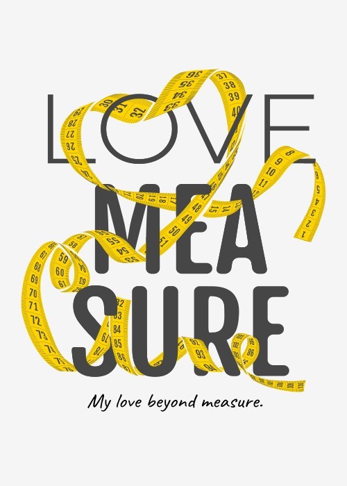 Αφίσα Poster Love measure