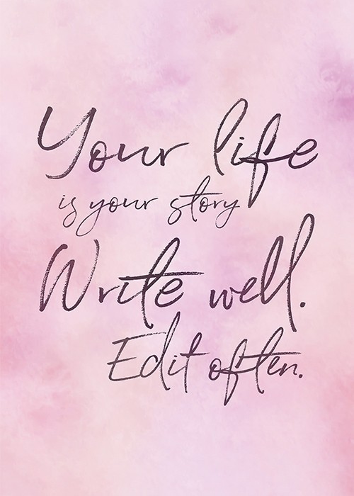 Αφίσα Poster Your life is your story