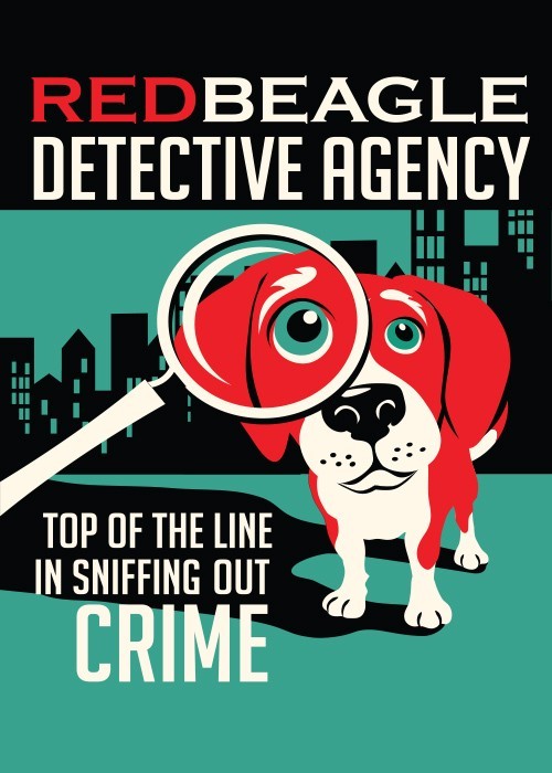 Αφίσα Poster Detective dog