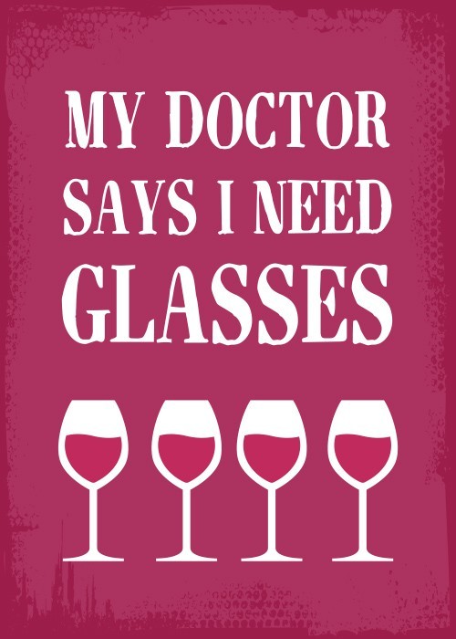 Αφίσα Poster Glasses of wine 