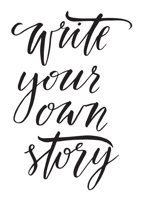 Αφίσα Poster Write your own story