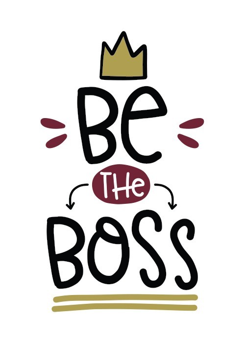 Αφίσα Poster Be the boss