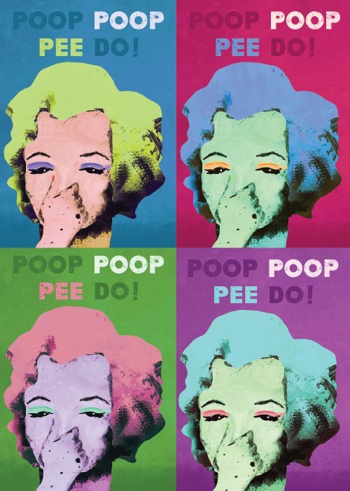  Αφίσα Poster Poop Poop Pee Do!