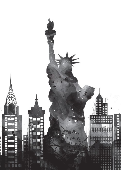  Αφίσα Poster Άγαλμα της Ελευθερίας