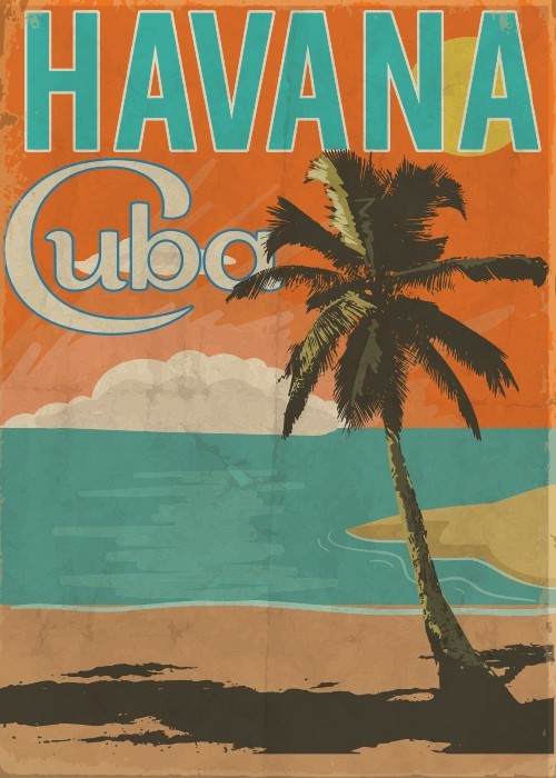 Αφίσα Poster Havana Cuba!