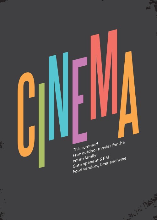 Αφίσα Poster Cinema