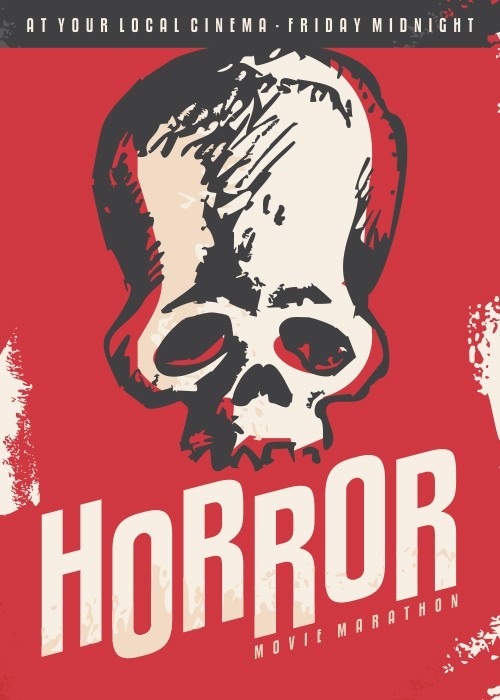 Αφίσα Poster Horror!