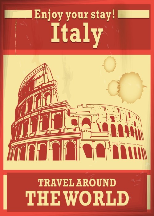 Αφίσα Poster Italy - Rome 