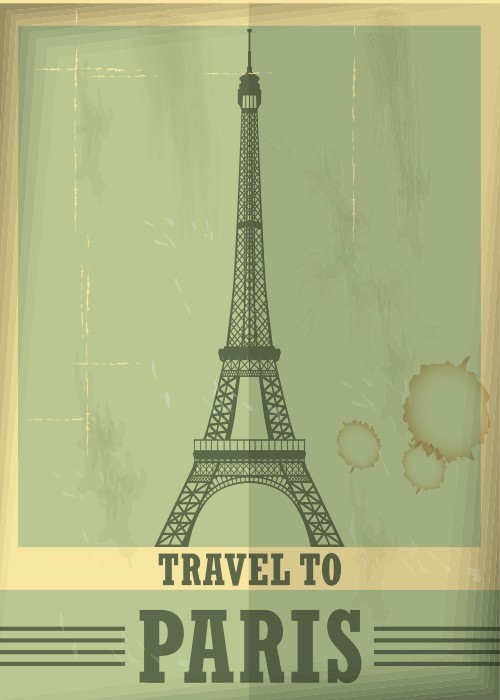 Αφίσα Poster Paris - Eiffel Tower