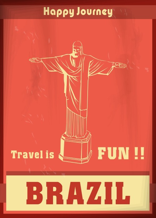 Αφίσα Poster Brazil!