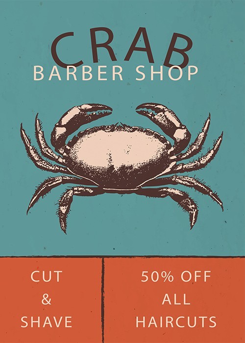 Αφίσα Poster Barber Shop