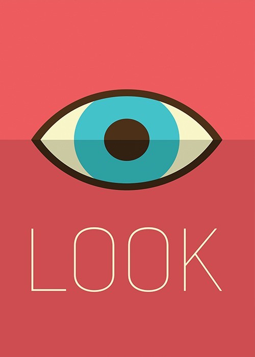  Αφίσα Poster Looking Eye