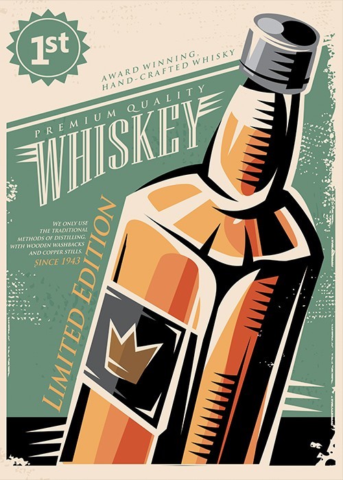 Αφίσα Poster Whiskey