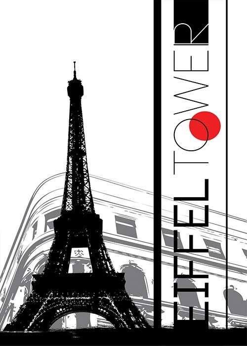 Αφίσα Poster Eiffel Tower