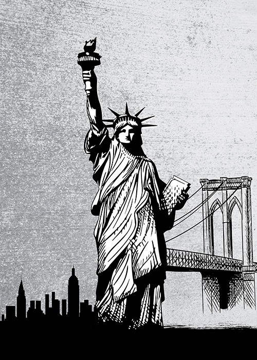 Αφίσα Poster Άγαλμα της Ελευθερίας