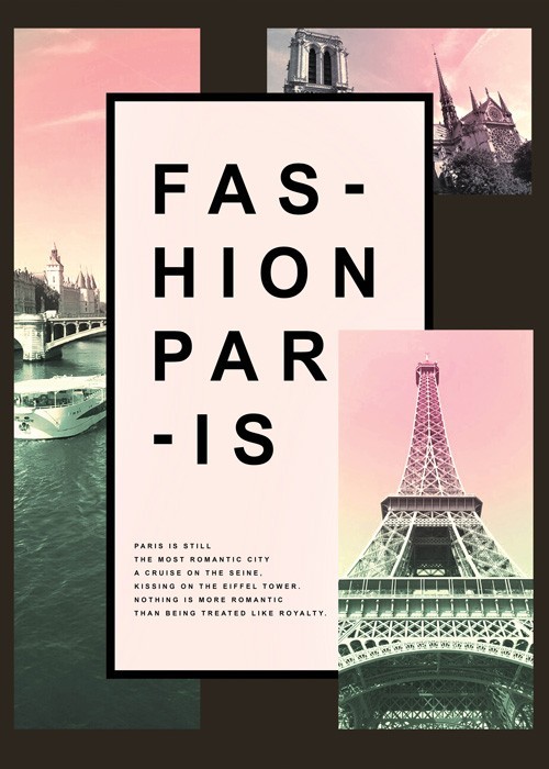 Αφίσα Poster Fashion Paris