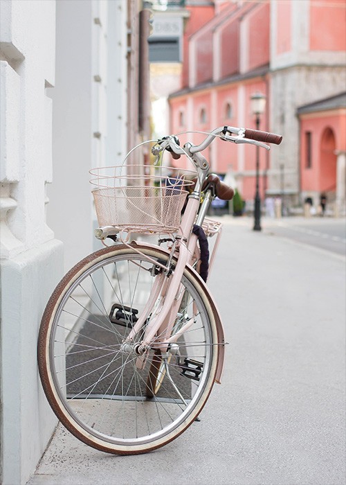  Αφίσα Poster Ροζ ποδήλατο