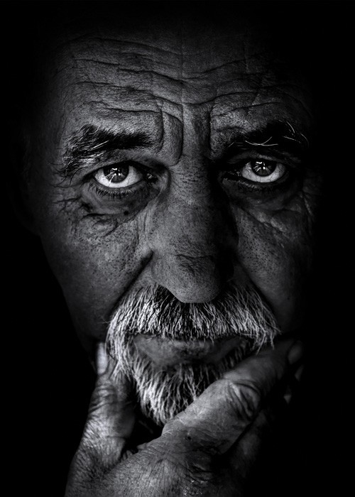  Αφίσα Poster Ηλικιωμένος άντρας