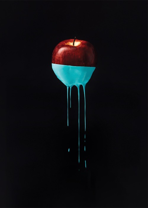 Αφίσα Poster Apple splash