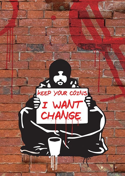 Αφίσα Poster I want change