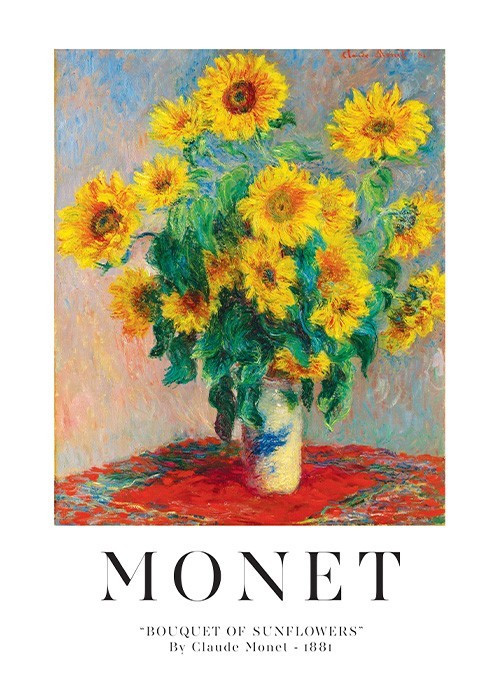 Αφίσα Poster Bouquet of Sunflowers 