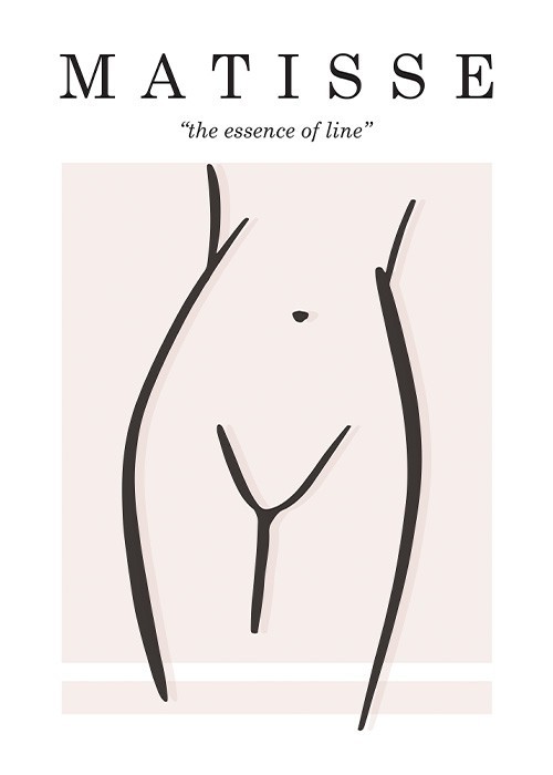 Αφίσα Poster The essence of line
